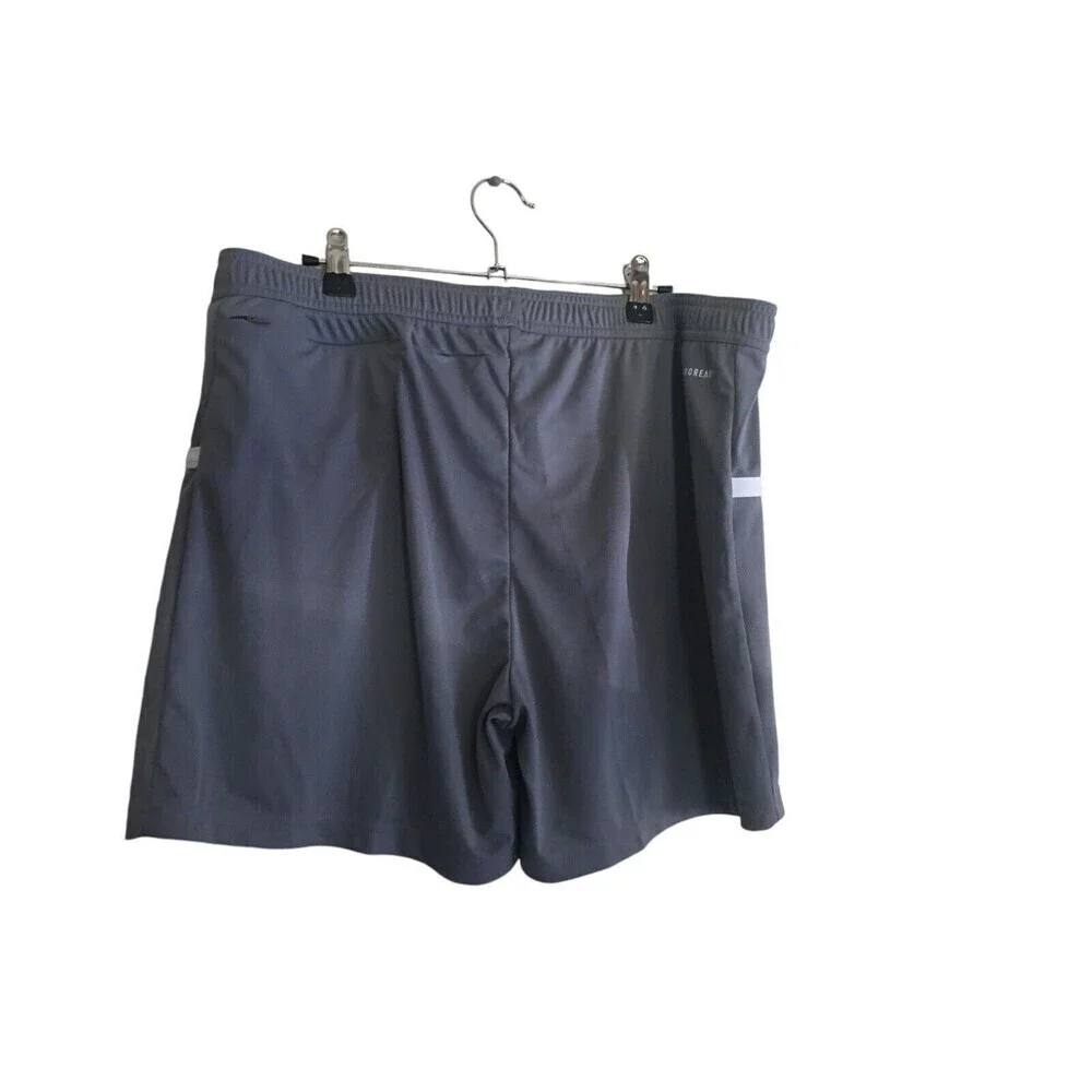 Adidas Athletic Shorts Women's Size XL Gray Aeroready Show Running